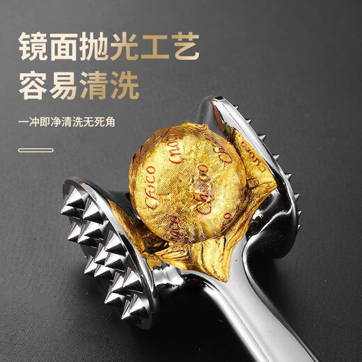 Le TLIT est plus durable que l'acier inoxydable 304. Marteau à viande double face à usage domestique. Marteau à viande spécial pour côtelettes de porc, steaks et côtelettes de poulet. Plus durable que le marteau à viande solide double face 304 avec trous.