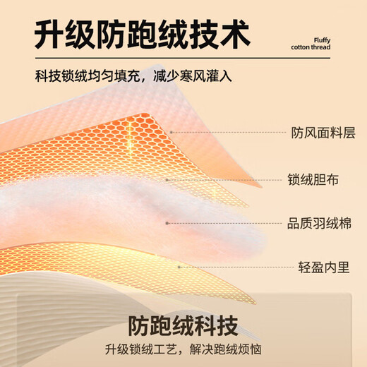 JEEP Jeep Cotton Jacket Men's Winter Jacket Men's Workwear Down Cotton Warm Cotton Jacket Cold-proof Charge Cotton Jacket Men Black XL