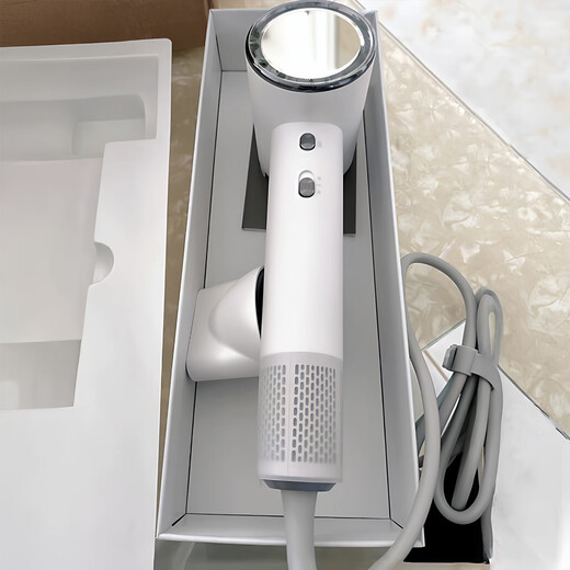 Aolga Premium Double 11 Promotion Aolga Home High-speed Hair Dryer Quick-drying Negative Ion Hair Dryer High Power Constant Temperature Hair Care Silent High Wind Dryer Hotel Same Style DF21 White Standard Edition Gift Box Packaging with Air Nozzle with Cool Logo