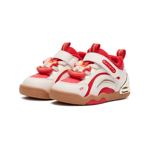 Carter Rabbit toddler shoes 2025 winter new product functional shoes baby shoes non-slip wear-resistant warm children's cotton shoes white red 23 inner length about 15cm foot length about 13.0-13.6