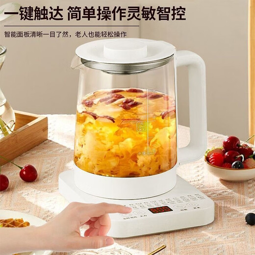 Health kettle, kettle, heat preservation and stew all in one fully automatic constant temperature tea kettle glass small office home 2L 316 temperature adjustment model with filter + egg rack hot model Shenhua genuine product durable for ten years
