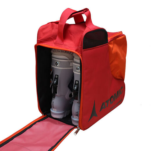 Sac spécial pour chaussures de ski, casque de sécurité pour chaussures, divisé en entrepôts, épaississement en coton, ATOMIC, collection de ski de type Tomik, sac à chaussures rouge