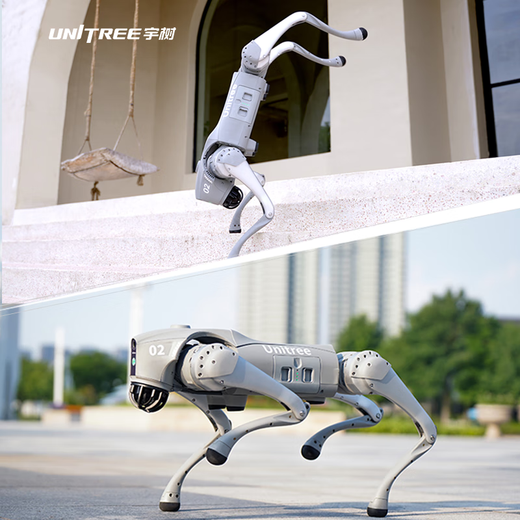 宇树（Unitree）Go2 Pro长续航+遥控器版本 机器机器狗 AI大模型 四足机器人 语音交互 具身智能  仿生陪伴机器人