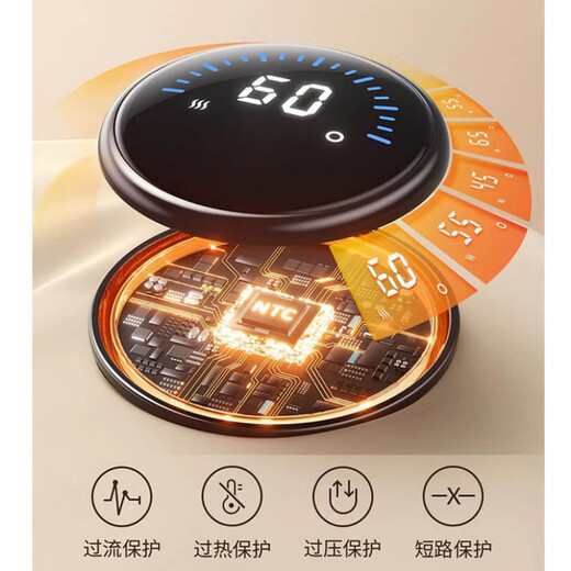 Xiaomi Buyi Hand Warmer Gemstone Inkjet Hand Warmer Bag Waterless Electric Hot Water Bottle Rechargeable Baby Warmer Great Aunt Magic Hot Compress Warmer Belly Warmer Thickened Explosion-proof Bed Special Winter Hand Warmer for Girls Flagship Edition Multi-Function Magic Carpet Sakura Powder Free Power Bank with Collect Add-on Purchases Limited Quantities Available While Stock Lasts