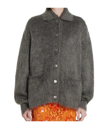 Gucci (GUCCI) 25FW Brushed Cardigan Women Picture Color 836767XKE08 20 | S