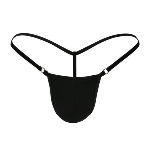 
Mini swimsuit swimsuit underwear men's sexy thong three-point bikini t-trousers mesh t-trousers one size white