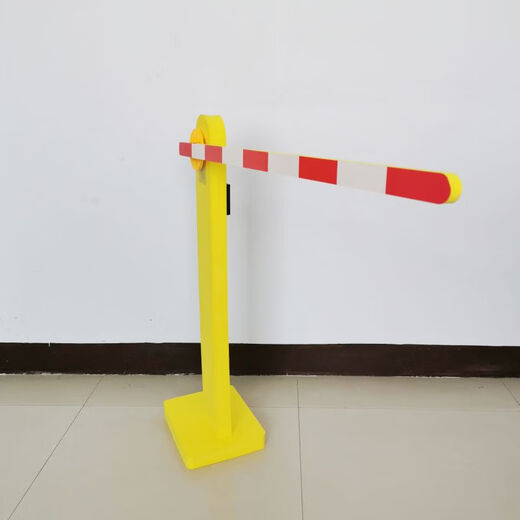 Passable pedestrian gate toy large parking lot toll station railing wireless remote control gate model children's play house original color basic version