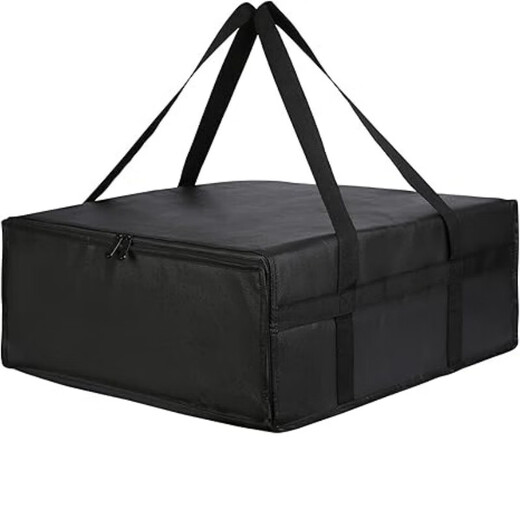 Insulated box take-out meal delivery bag pizza insulated bag outdoor picnic insulated pizza bag portable ice bag insulated box red 50*50*35.5cm