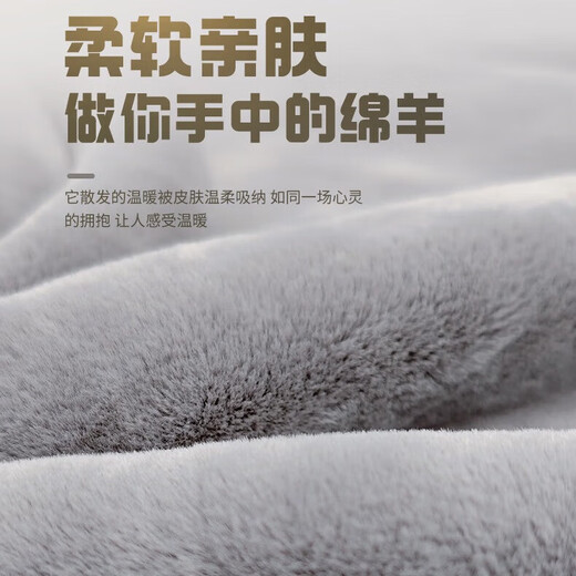 Autumn and winter car steering wheel protective cover plush warm anti-slip solid color universal OD type handlebar cover comfortable feel high-profile gray round type