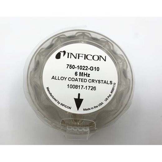 Crystal oscillator INFICON crystal oscillator INFICON optical coating crystal 750-1050-G10/5MHZ/10 pieces