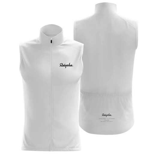 Woodcutter Fat Donglai same style riding vest windproof bicycle men's spring and autumn waterproof breathable road mountaineering vest black vest XS