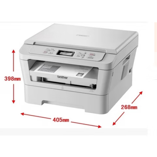 Brother 7055 black and white laser printer receipt/ID card one-touch copy and scan multi-function machine Brother 7055/7057 Package 2 Android phone wired plus computer