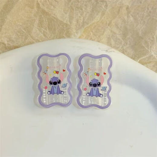 Stitch DIY data cable protection four-piece set suitable for Apple Android Huawei oppo Xiaomi vivo does not include charger protective cover anti-dirty and anti-breakage Stitch charging cartoon data cable protection four-piece set