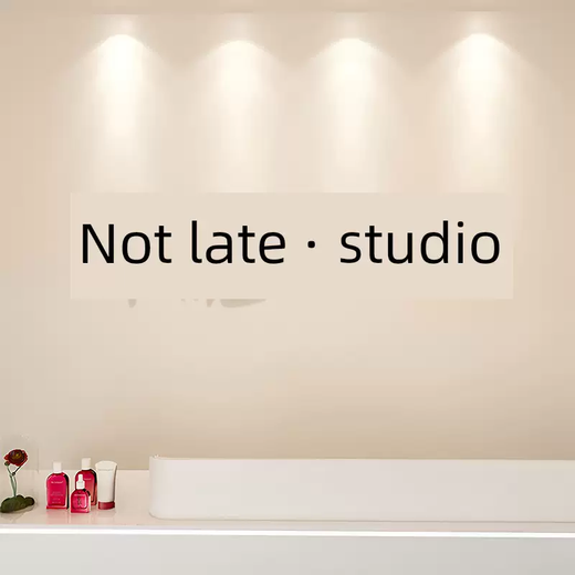 Yusenyi customized 3D three-dimensional wall stickers with words acrylic beauty salon front desk store name background wall decoration studio Pilates Life Center black