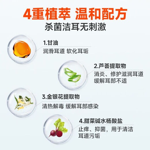 Mengpu Pets genuine ear drops, special ear cleaning solution for cats and dogs ears, prevents ear mites, cleans and cares for ears, removes mites + antibacterial, official and authentic, same style as the hospital, daily eye and ear care set, 1 bottle of ear cleaning solution + 1 can of eye and ear wipes