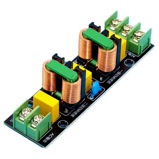 Hop ShengHopShengEMI filter module AC 220v110v anti-interference EMCFCC high power power supply filter kit 12A finished board