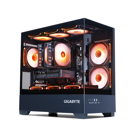 GIGABYTE host core graphics cardless 14600K/14700KF/12600KF/265K computer desktop barebone desktop assembly computer DIY game console complete machine configuration four 12600KF graphics cardless host