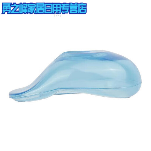 Adults and elderly bathing, shampooing, waterproof ear protection artifact after otitis media surgery to prevent ear water ingress, blue 1 pair