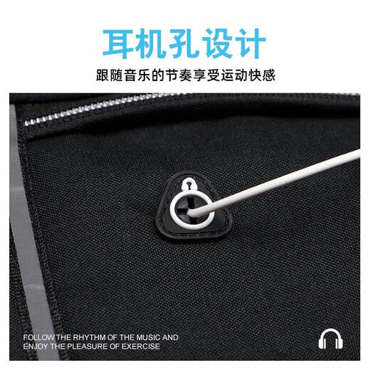 Sports waist bag, running mobile phone, outdoor multi-functional storage bag for men and women, water belt, equipment arm bag, upgraded blue, universal for mobile phones without water bottle compartment