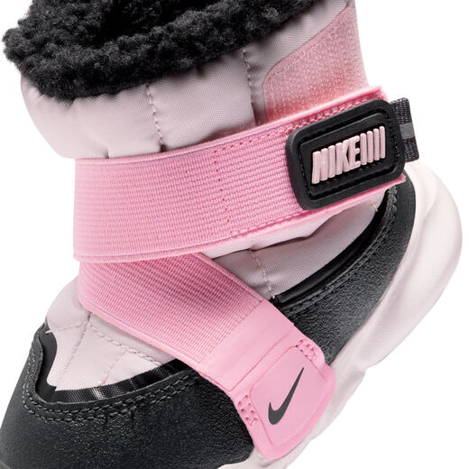 Nike (NIKE) small flying saucer baby easy to put on and take off warm sports boots winter plush baby for boys and girls NIKE DD0303