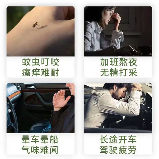 Long-established domestic genuine portable mint cooling oil roller ball refreshing cooling oil roller ball cooling oil roller ball 2 bottles