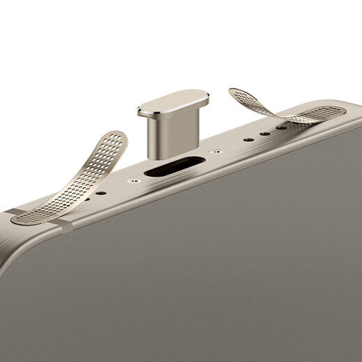 It is also suitable for Apple 16ProMax mobile phone speaker hole metal dustproof net iPhone15Pro charging port dustproof plug 14 speaker dustproof sticker 13Pro power plug 16 desert color dustproof plug (C interface) 1 set 1 suitable for Apple