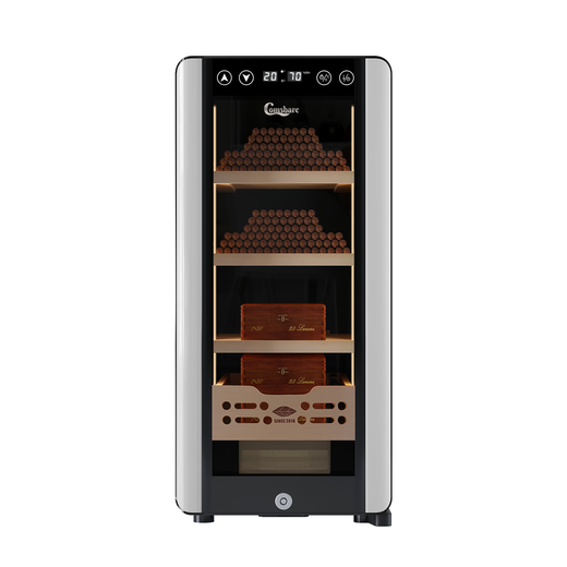COMSHARE cigar cabinet constant temperature and humidity electronic humidifier home bedroom office silent refrigerator large capacity tea cabinet new 35L constant temperature and humidity + heating + safety lock