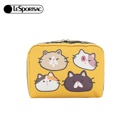 LeSportsac's new TRENDY series trendy large-capacity cosmetic bag storage clutch bag as a gift for girls, give it a squeeze