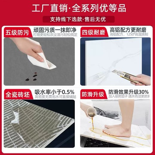 Yusenyi Guangdong Foshan ceramic tile floor tiles 800x800 full body marble living room non-slip floor tiles gray magnetic yellow Pilates vitrified tiles undertaking the project 600x600