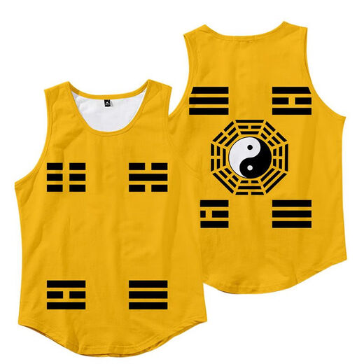 Shifansen (SHIFANSEN) Chinese style Bagua Taoist robe performance clothing Men's and women's casual clothes Hanfu ancient style cloak cardigan coat spring and summer clothing 3H35 vest XXS children's code contact customer service