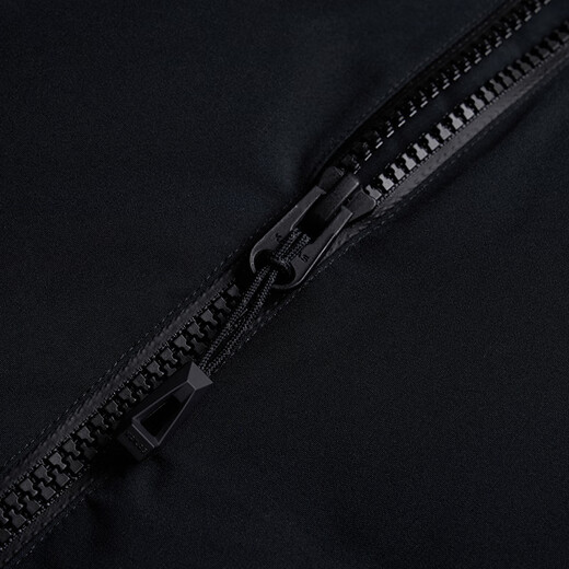 KAILAS凯乐石厚款羽绒服男600蓬鹅绒保暖FLT防风连帽外套秋冬 玄青黑 L