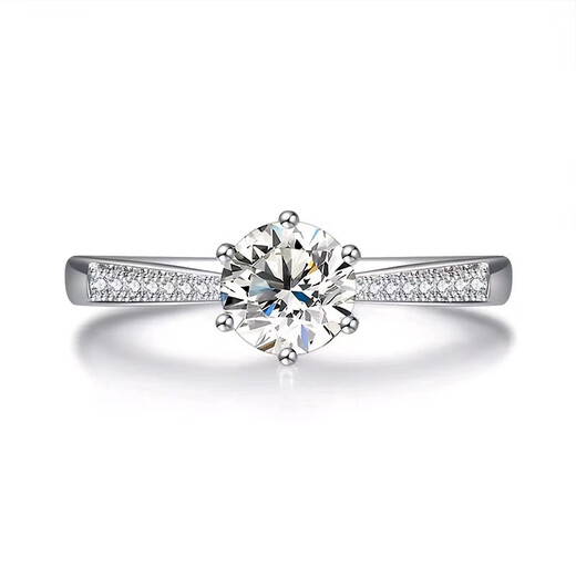 AVHE 18K gold set with artificially cultivated diamond ring, wedding ring, artificial diamond ring for women, wedding gift for Chinese Valentine's Day pairing ring, platinum crown micro-setting - diamond 2 carats, VVS clarity, number 9-20 circle can be remarked