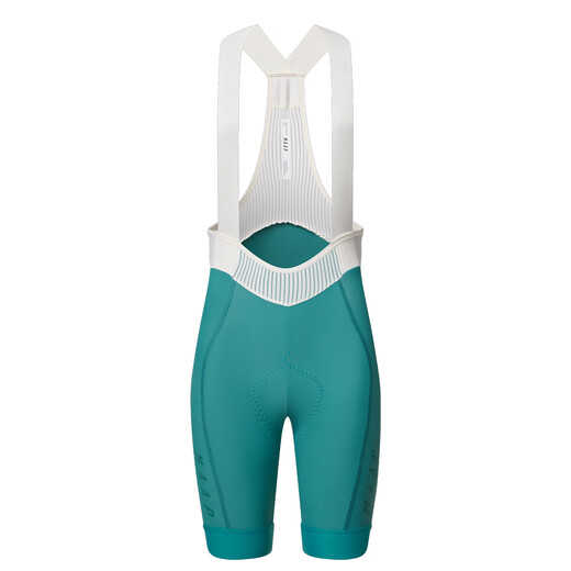 MAAP Women's Team Bib Evo Cycling Road Bike Lightweight Racing Breathable Sweat-wicking Cycling Bib Shorts Turquoise Blue S
