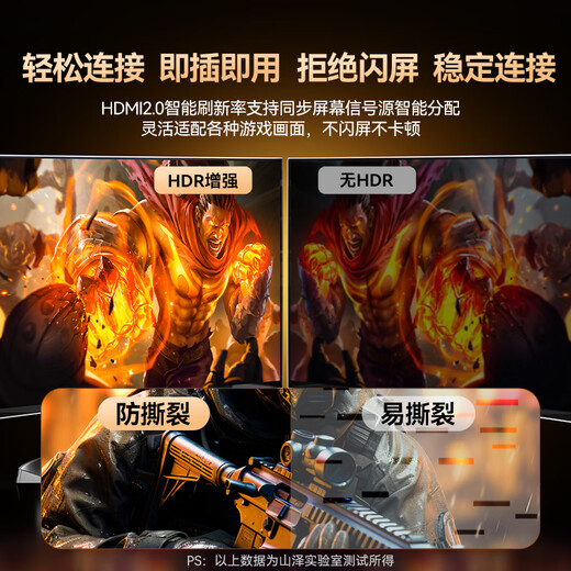 山泽HDMI一拖二双向切换器二进一出4K60Hz一进二高清1分2出笔记本电脑主机共享显示器电视分屏DHV-300