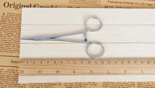 Sanqihu pet ear plucking pliers dog ear hair cutting artifact Teddy cat hemostatic pliers dog ear cleaning ear plucking pliers 12 points 5cm