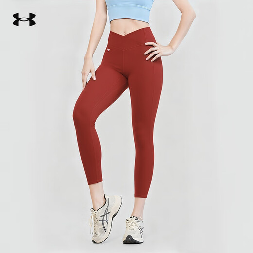 Under Armor's new autumn women's Johnson Rock sports training yoga Pilates shark pants tight pants 1380255 1380255-635 XS