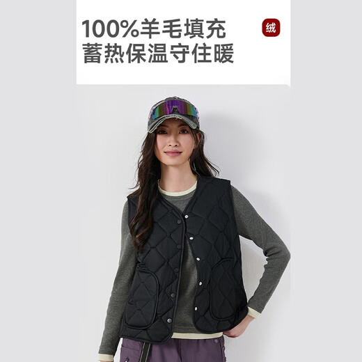 Langsha Vest Women's New 2025 Autumn and Winter Warm Bottoming Vest Plus Velvet Inner Vest Clip Light Thin Stacked Liner Vest