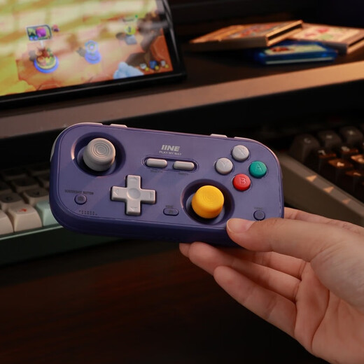 Good Value (IINE) Retro Card Game Controller Switch2 Awakens Mini Controller Somatosensory Page Flip Streaming Android IOS Mobile PC Car Gamer Pokémon ZA NS2 Accessories