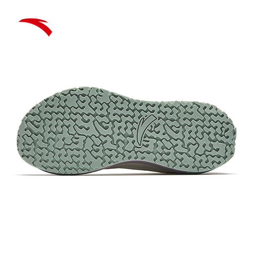 ANTA Weatherproof | Women's 25th Autumn and Winter Running Shoes New Outdoor Comfortable Shock-Absorbing Training Shoes Ivory White/Magic Carpet Gray-3 37.5 (Female 6.5)