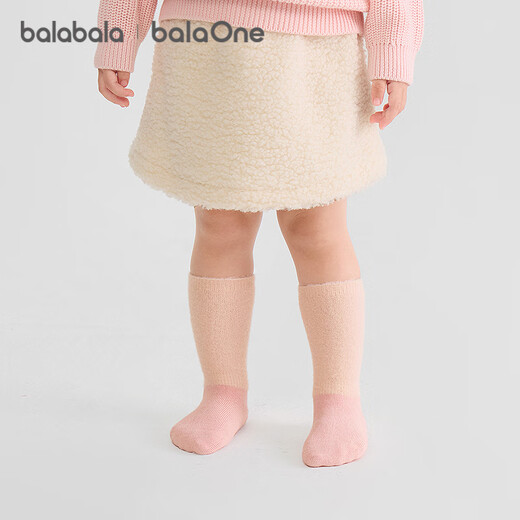 Bala Bala One baby socks winter warm socks infant long socks to prevent colds three pairs 209925172215