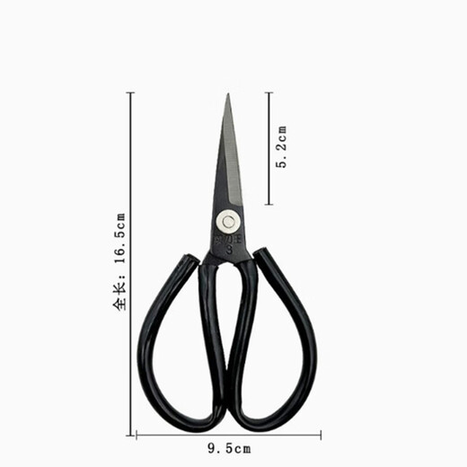 Zhang Xiaoquan Küchenschere, hohe Härte, scharfe und leistungsstarke Hühnerknochenschere, komplett aus Edelstahl, spezielle Schere mit großem Kopf zum Schneiden von Hühner-, Enten- und Gänseknochen, 1 Paar, gewöhnliche Haushaltsschere