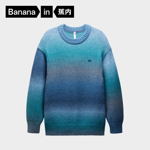 Jiao Nei Repi 503+++ same style temperature-locking gradient round neck pullover sweater for men and women, warm base autumn and winter long-sleeved pullover