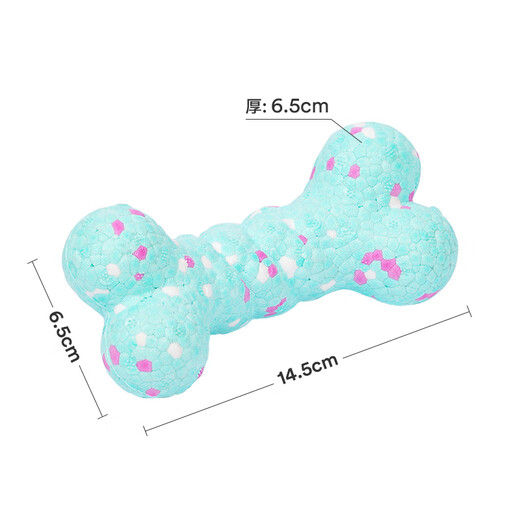 ZEZE dog toy self-healing resistant molar chewing ball rubber small ball rope knot to relieve boredom small and medium-sized dog training ball