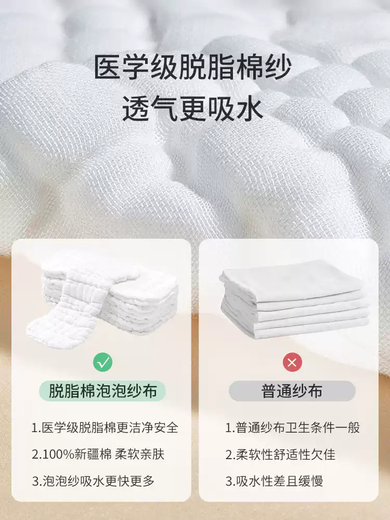 Mianyu pure cotton diapers for infants and young children, washable diapers, baby meson cloth, newborn mustard gauze, cotton autumn urine rings, it is recommended to take more than 10 pieces for easy changing and washing, and a free diaper belt L