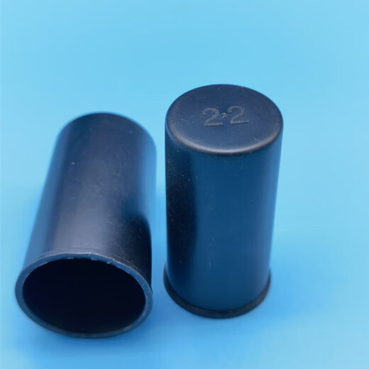 Extended steel bar protective cap black green steel wire head protective cap straight thread protective sleeve plastic sleeve plug 20 protective caps 5CM 2000 pack