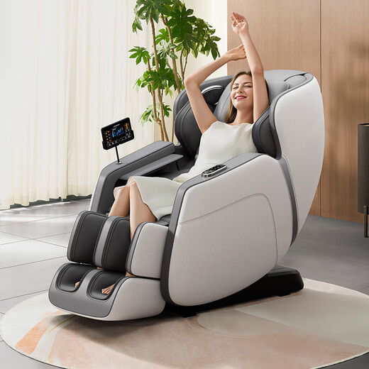 蓝宝（BLAUPUNKT）德国豪华3D-Pro按摩椅家用全身太空舱2025十大品牌多功能智能沙发小型摇摇椅老人BP-AMY002幻影灰