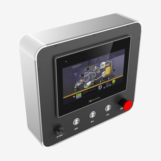 Human-machine interface 4/7/10/12/15-inch touch screen installation box Weiluntong control box HMI electric control box HMI box black-thickness 100mm_no decorative sheet 12-inch opening remarks_none_1 pc