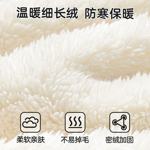 Langjian Baby Stroller Cover Blanket Autumn and Winter Out Baby Warm Windproof Cloak Carrier Waist Stool Children's Windshield Blanket Beige Big Eyes Stroller Cover Blanket/Waist Stool Windproof Cloak 72*80cm