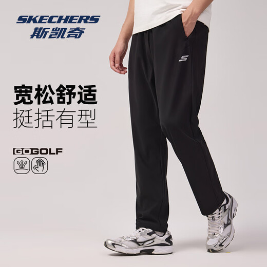 Skechers casual pants men's pants 2025 autumn and winter new woven outdoor sports pants sweatpants loose and comfortable straight pants