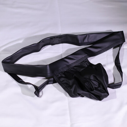 New Men's Butt Lift Sexy Thong Sexy Panties Temptation Hollow Butt Exposed Performance Comfortable Adult Sex Black One Size